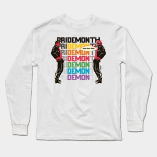 priDEMONth Ton Of Finland parody white Long Sleeve T-Shirt